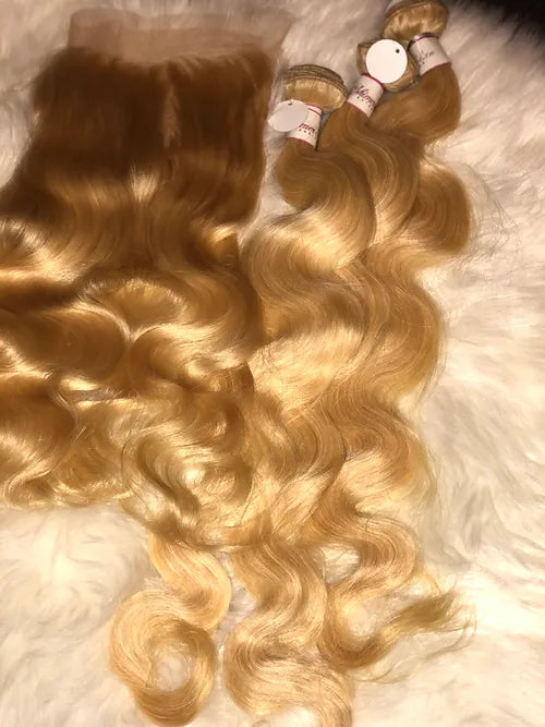 Blonde (613) 3 bundle + Frontal deal
