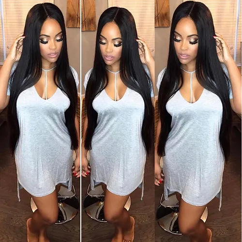 Three 30'' Bundles + 13x4 Frontal