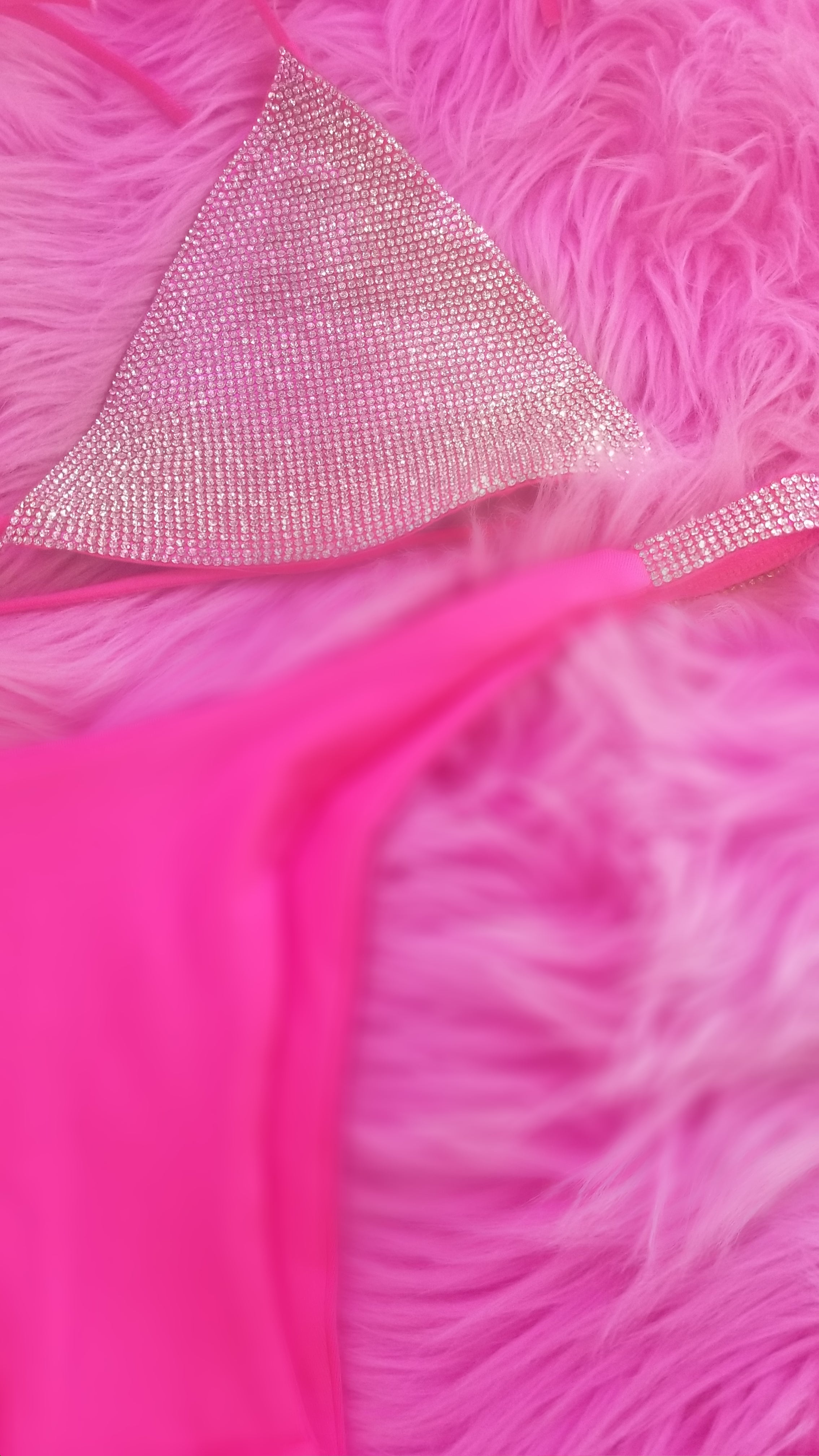Real Blingy Pink Bikini