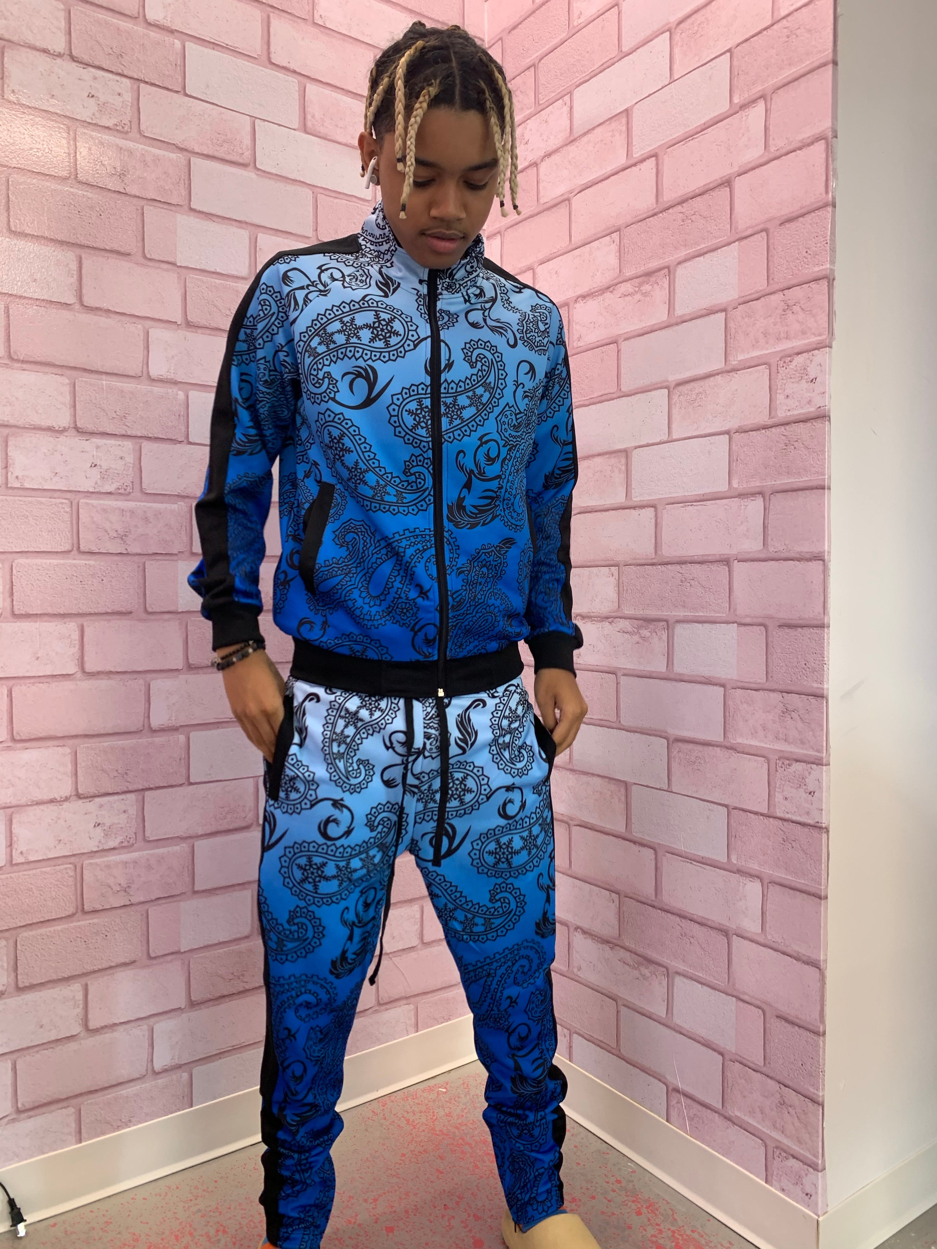 Men’s Blues Tracksuit