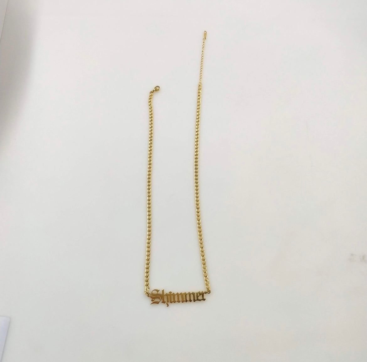 Gold Plated Shimmer Chain